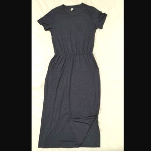 Blue Dress with Pockets